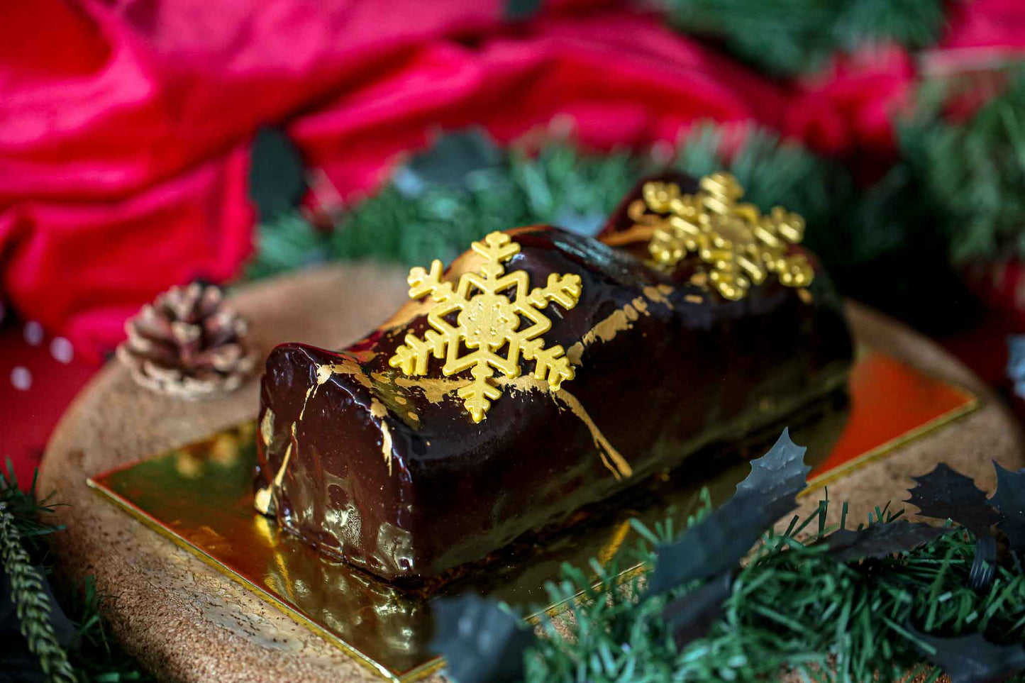 Christmas Log Cake
